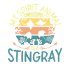 Mitt andedjur är en stingrocka