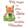 Fuchs Spruch gegen Pelz