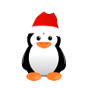 Pingouin Noël doux