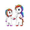 Große Schwester Einhorn