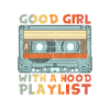 Hip Hop Girl Old School Cassette Mixtape Rap