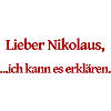 lieber nikolaus