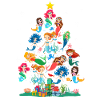 Mermaid Christmas Tree Christmas
