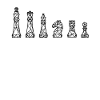 Chess pieces chess player chess