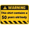Warning 50 years