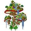 Magic Mushrooms Island