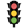 Traffic light green wave
