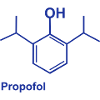 Propofol blue