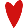 sweet red heart