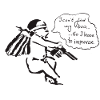 Blind Cupid!