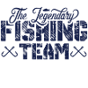 Fishing team fisherman crew