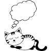 Cat KittenAnimal Comic Personalizable Gift