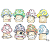 Mischievous Pastel Mushrooms