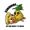 Pineapple seduces a pizza hawaii