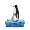 Conception de bébé pingouin