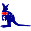 Kangaroo Australian Flag