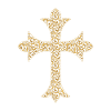 Cross with Leo pattern