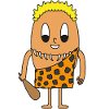 Stone age man egg
