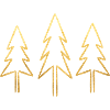 Fir tree gold optics Christmas