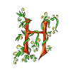 Letter H.