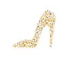 High heels leopard leo pattern