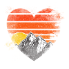 Mountains Heart