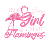 Flamingo Mädchen Pink
