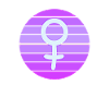 Kvinders køn symbol feminisme køn