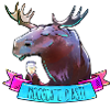 Funny moose