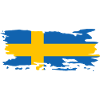 Sweden flag Scandinavia