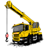 Auto gru - gru - camion con gru - camion con gru