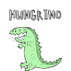 HUNGRINO the hungry dinosaur