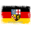 Saarland flag