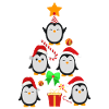 Penguin fir tree