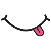 Tongue out - Smile