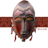 African mask, WEST