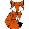 Origami fox