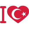 Turkey heart logo