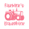 Tracteur agricole fille
