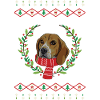 Beagle hässlicher Weihnachtspullover - Beagle