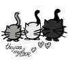 they are my love. Cats.