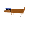 Funny dachshund dog skateboard