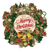Joyeux Noël. Traditionnel. Victorien.