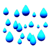 raindrop pattern