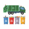 Müllwagen Kinder Müll Recycling