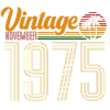 Novembre 1975 cadeau d'anniversaire né