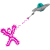 Ufo alien laser