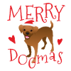 Merry dogmas! DOG CHRISTMAS