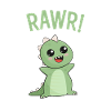 Rawr! Cute Dinosaur