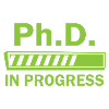 Phd in progress graduation gift